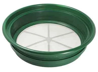 Hand Sifting Pan Screen for Fine Sand or Gold for 5 Gallon Bucket Panning Dish
