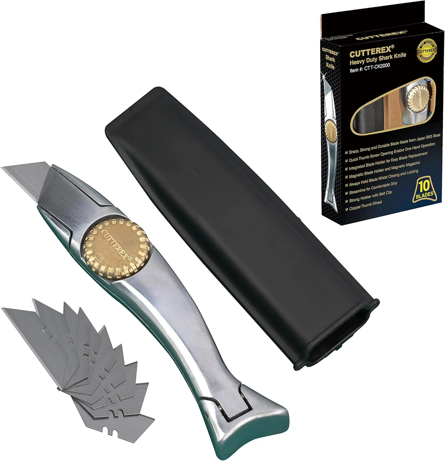 Heavy Duty SharkKnife VinylKnife UtilityKnife RoofingKnife Delphin Dolphin Carpet Knife