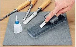 Honing Guide Oil Stone Tool Sharpener Oilstone Hone Knife Blade Sharpening Kit