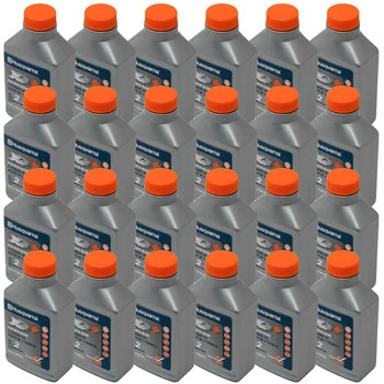 Husqvarna 24 Pack of 5.2 oz XP+ Sythetic Blend 2-Stroke Oil - 593152302-24PK