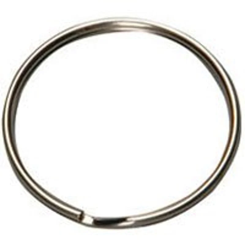 Hy-Ko KB112 Key Ring, 3 in OD Dimensions, Rust-Resistant, Split