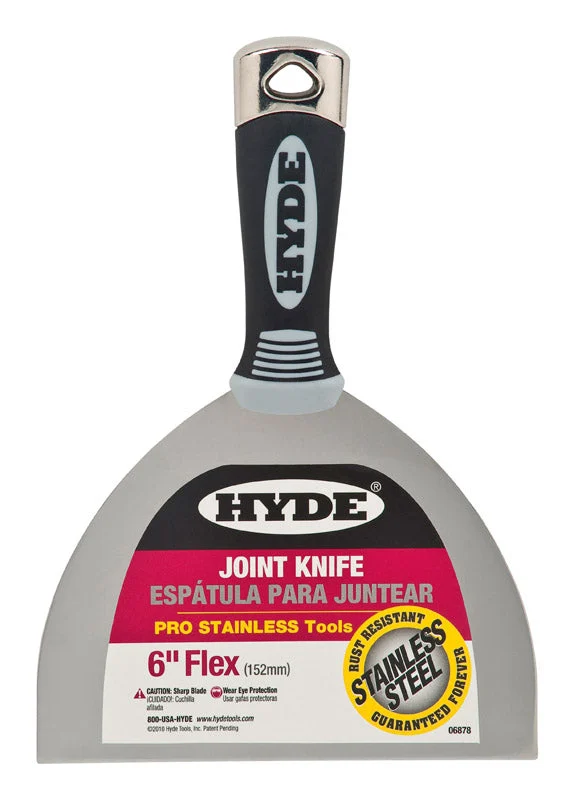 Hyde Stainless Steel Joint Knife 6 in. W X 8 in. L