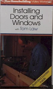 Installing Doors and Windows 060039 with Tom Law (VHS)