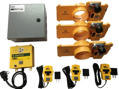 iVAC 3-Tool + Blast Gate Shop Vac Dust Collector Kit for 1.5 - 10 HP Systems