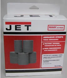 Jet Sand Paper 60-2100 Ready-To-Wrap Abrasives, 100 grit, 3-wraps in Box for 22-44