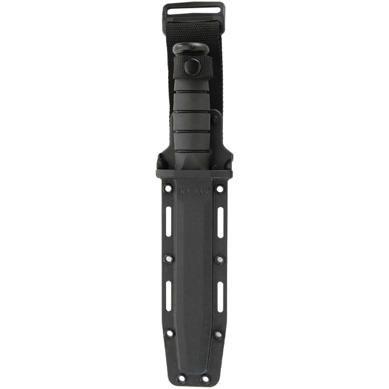 Ka-Bar 1216 Full-Size Black Glass-Filled Nylon Sheath fits 7″ Blades