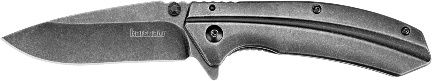 Kershaw Filter Frame Lock Knife Stainless Steel (3.25″ BlackWash) 1306BW