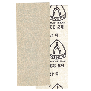 Klingspor Abrasives 3-5/8"x 9" Sheet For Makita BO3710 1/3 Sheet Sander, 80 Grit, 10pk