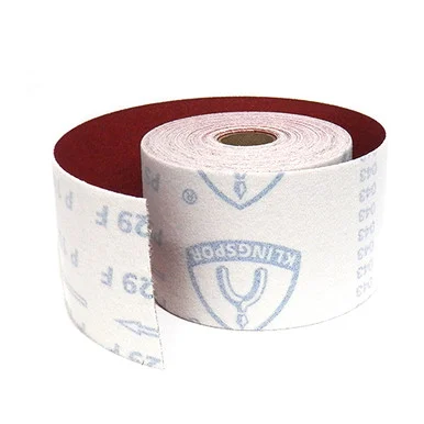 Klingspor Abrasives 3" x 10MT H&L 100 Grit Grizzly 12" & 24" Drum Sanders Abrasive Roll