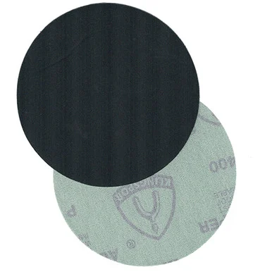 Klingspor Abrasives 5" No Hole, Wet/Dry Silicon Carbide, H&L Discs, 1500 Grit, 10pk