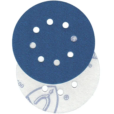 Klingspor Abrasives AZ-Plus Alumina Zirconia, 5"x 8 Hole, Hook & Loop, 40 Grit Discs, 10pk