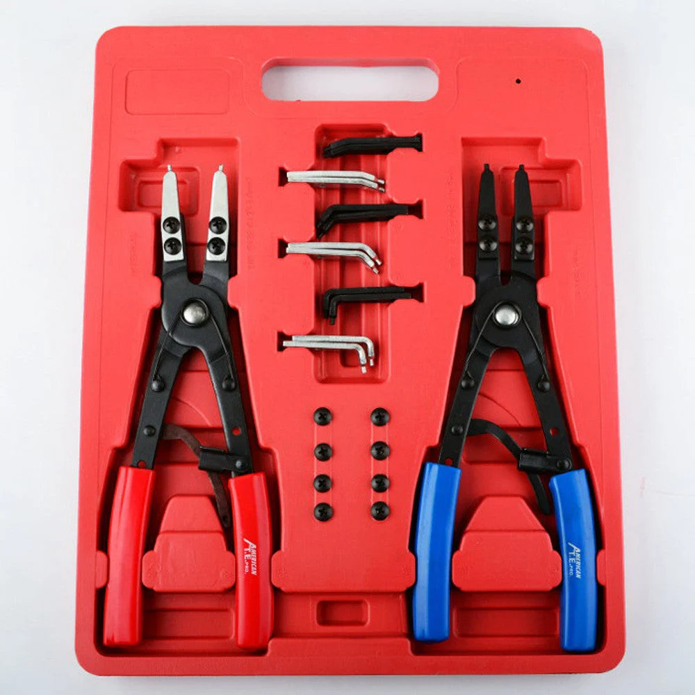 Large Big 10" Snap Retainer Internal External Tool Set Snapring Ring Plier