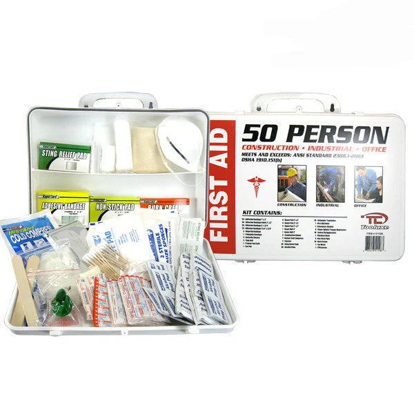 Large Wall Mount Safety Safe Emergency FirstAid Kit Mounted First Aid Set