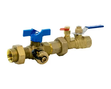 Manual Balancing Recirculation Assembly, Fixed Orifice with Drain