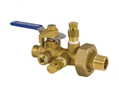 Manual Balancing Valve, Integrated Ball Valve with Memory Stop, Union, Fixed Orifice, Quarter-Turn, Sweat Connection, 600 WOG