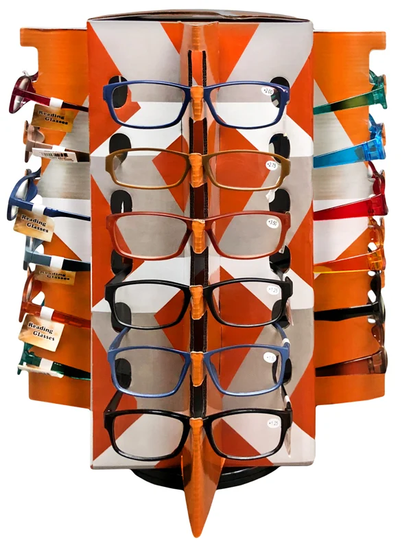 Men's & Women's Reading Glasses w/ Spinning Counter Display