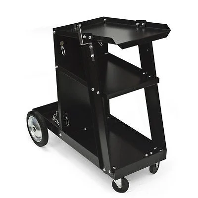 Metal Rolling Mobile Steel Arc Mig Welder Welding Tool Tank Shop Rack Cart
