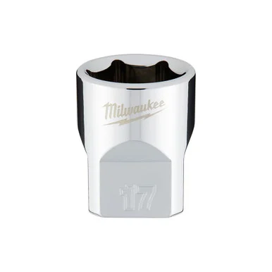 Milwaukee 45-34-9087 3/8 Drive 17mm Metric 6-Point Socket
