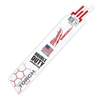 Milwaukee 48-00-5782 6 in 14 TPI Torch Sawzall Blade 5pk