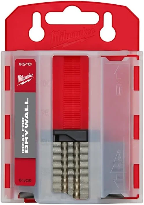Milwaukee 48-22-1953 50-Piece Drywall Utility Knife Blades