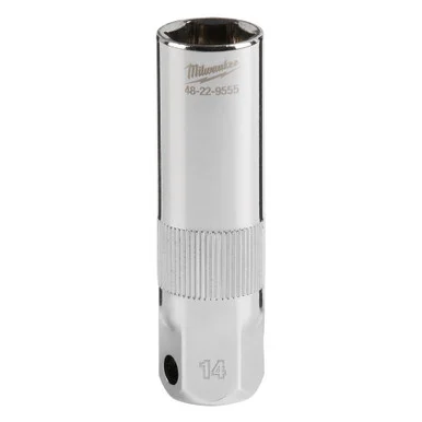 Milwaukee 48-22-9555 3/8 Drive 14MM Spark Plug Socket