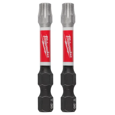 Milwaukee 48-32-4914 SHOCKWAVE 2 in. Power Bit TORX T30 (2 PK)