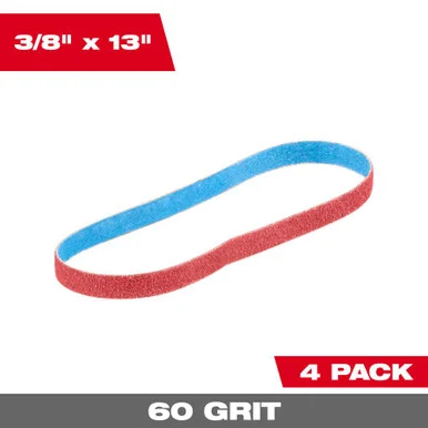 Milwaukee 48-80-7060 3/8 x 13 in 60 Grit Bandfile Belts