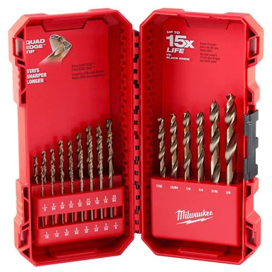 Milwaukee 48-89-2338 RED HELIX Cobalt Drill Bit Set23pc