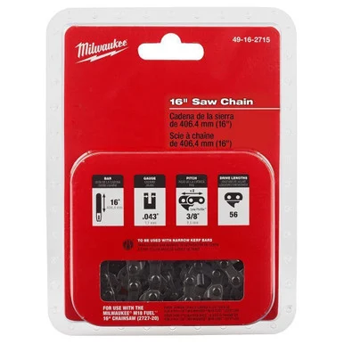 Milwaukee 49-16-2715 16 in. Chainsaw Chain