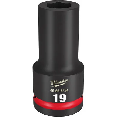 Milwaukee 49-66-6394 Impact 3/4 Drive 19MM Deep Socket