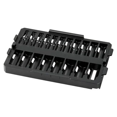 Milwaukee 49-66-6831 Socket 3/8 Dr 19PC MM Tray Only