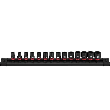 Milwaukee 49-66-7007 14pc Impact 3/8 Dr Metric Socket Set