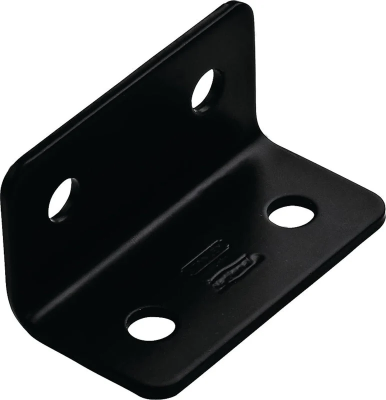 National Hardware 1212BC Series N351-483 Corner Brace, 1.6 in L, 3 in W, 1.6 in H, Steel, Powder-Coated