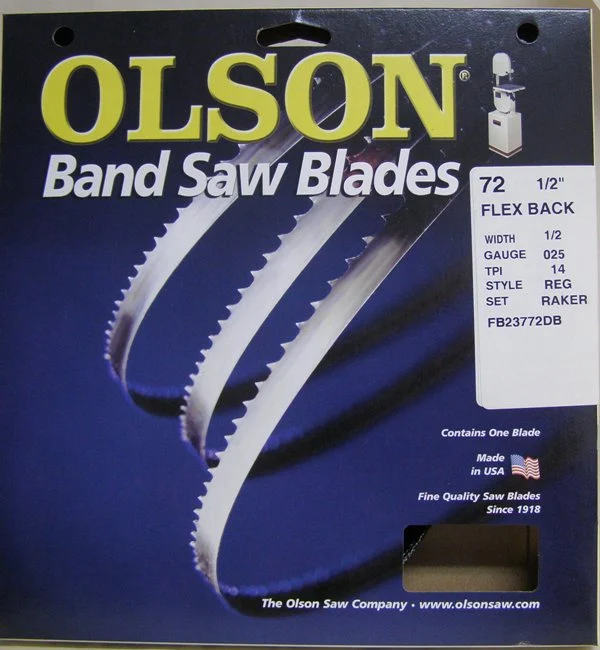Olson FB23772DB 72-1/2 Band Saw Blade 1/2" x14TPI Style Reg