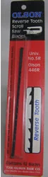 Olson Scroll Saw Blade 446R Skip Tooth Univ No 5R (12 Pack)