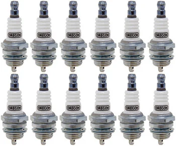 Oregon 12 Pack 77-303-1 Spark Plug Bosch FR8DC Champ RC12YC NGK BCPR5ES