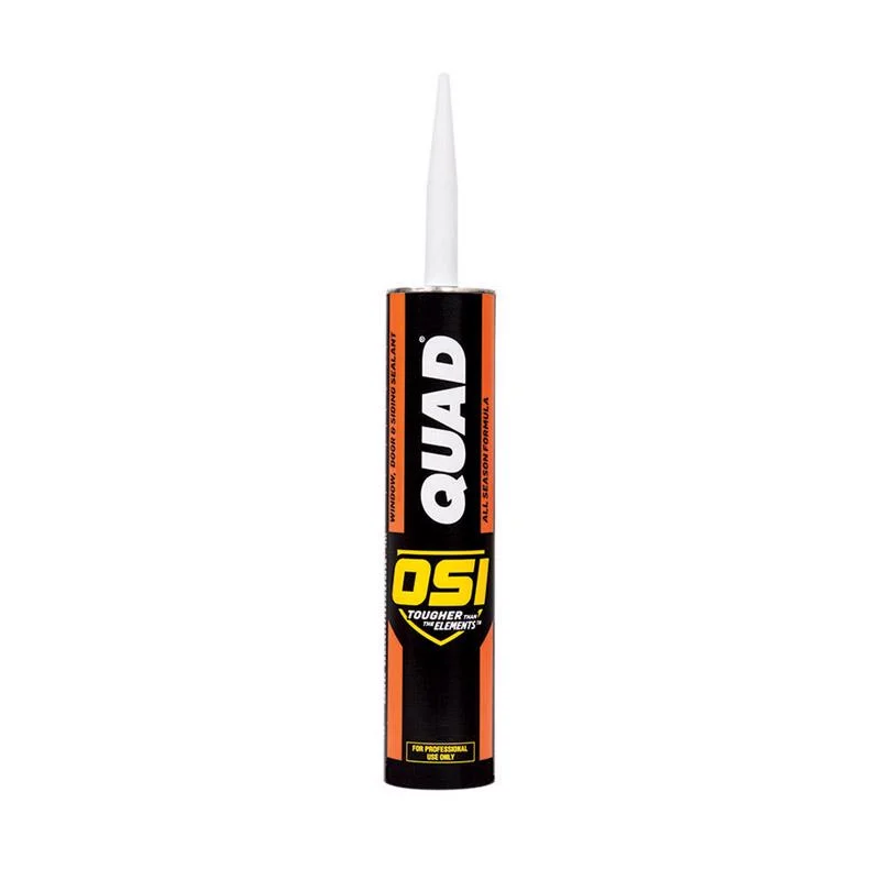 OSI Quad Bronze Elastomeric Polymers Door/Siding/ Window Sealant 10 oz