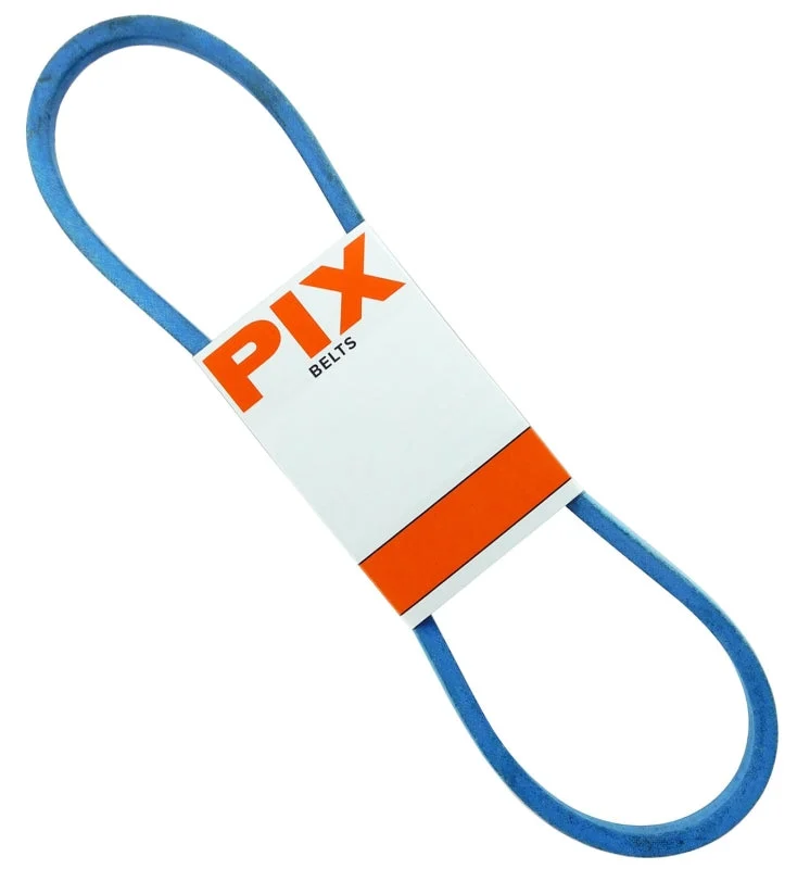 PIX A62K Fractional Horsepower V-Belt, 64 in Outside Circumference, 1/2 in W, 9/32 in Thick, Blue