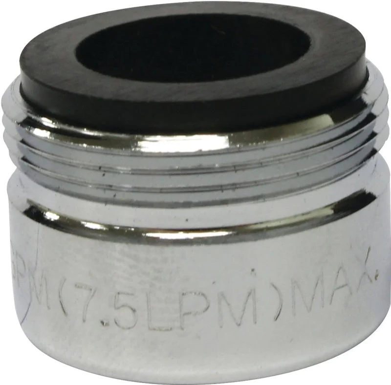 Plumb Pak PP800-10 Faucet Aerator, 13/16-27 Male, 1.878 in W x 3.75 in H Dimensions, Chrome Plated