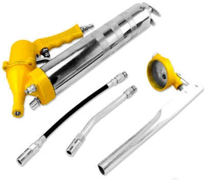 Pneumatic Air and Hand Powered Power Grease Lube Gun Greasing Greaser Tool Luber