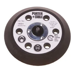 Porter Cable 18001 6" 6 Hole Standard Hook and Loop pad