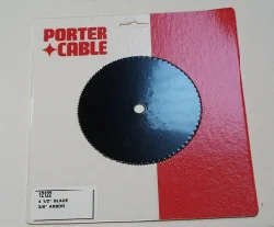 Porter Cable 4-1/2" Metal Cutting Blade 3/8" arbor hole, 3/64" thick