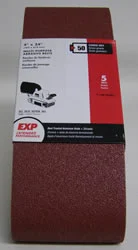 Porter Cable 714410502 4" x 24" 50 Grit Premium Sanding Belt 2 Pack