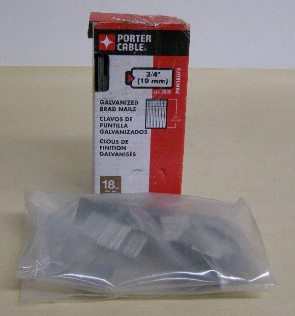 Porter Cable PBN18075 18 ga. 3/4" Brad Nail, 5K Pack (Box Opened)