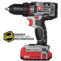 Porter Cable PCCK600LB 20V MAX* 1/2" Lithium Ion Drill/Driver Kit