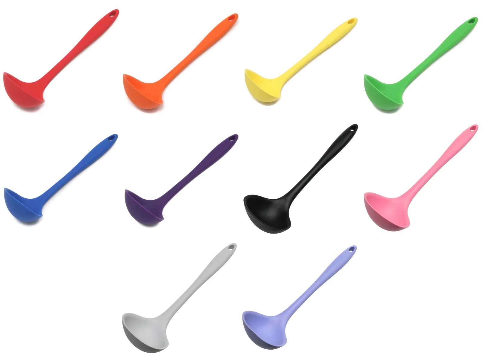 Premium Silicone Soup Ladles - Choose Your Color(s)