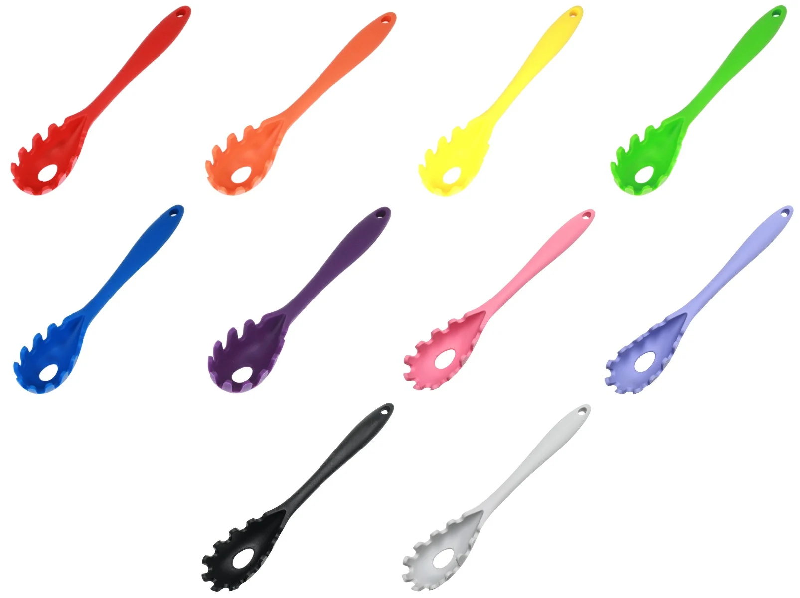 Premium Silicone Spaghetti Forks - Choose Your Color(s)