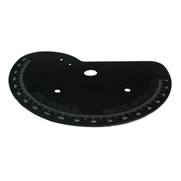 Pro-Tools 105 SD/HD Bender Degree Plate with Pointer