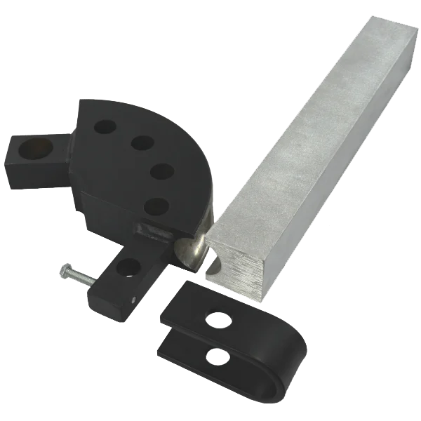 Pro-Tools Schedule 40 Pipe Die for Portabender Tube and Pipe Bender (NPS 1-1/2 7" CLR)