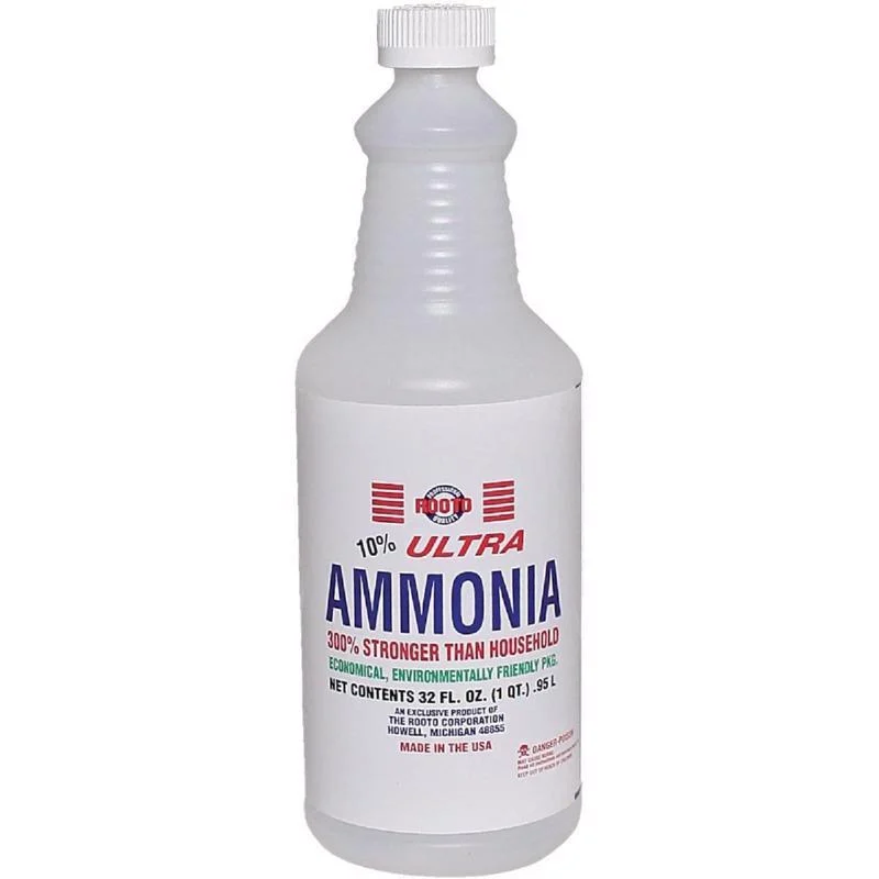Rooto 10% Ultra Clean Scent Ammonia Liquid 1 qt